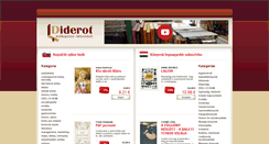 Desktop Screenshot of diderot.sk